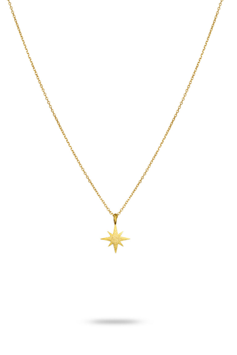 Gold Stella Star Necklace