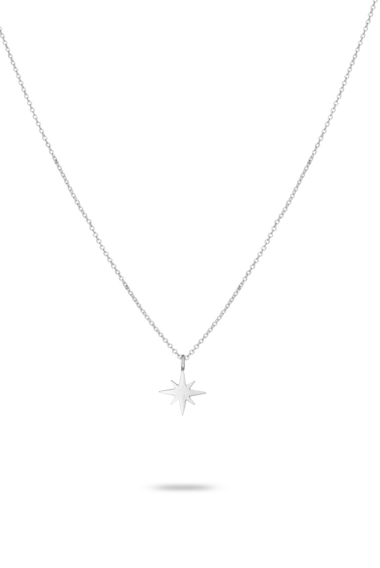 Silver Stella Star Necklace