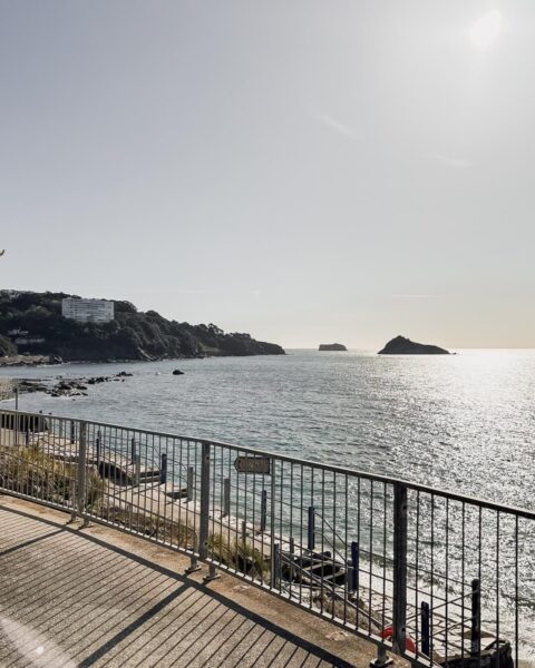 Beautiful view of the ocean.