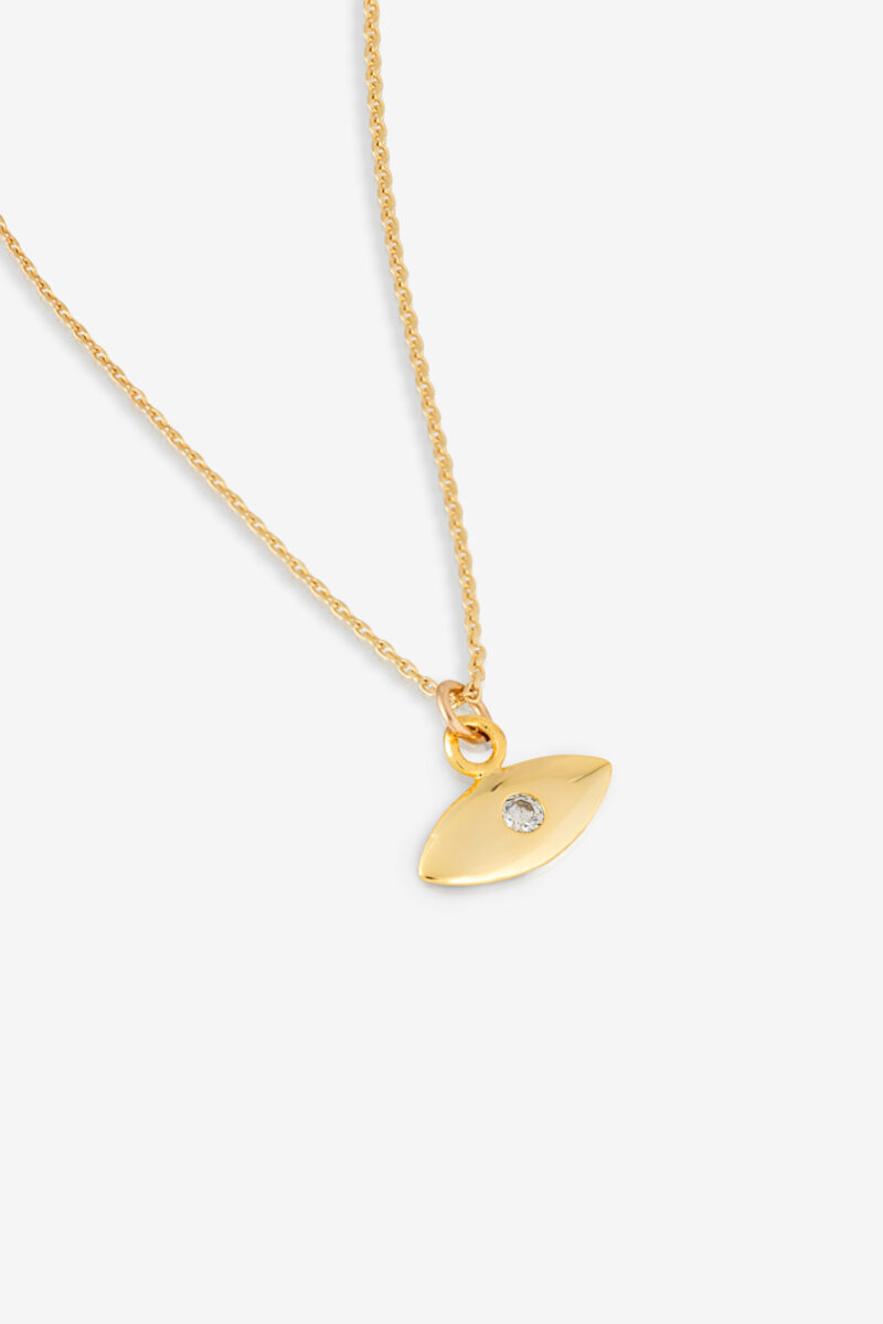 GV Gold Evil Eye Necklace Product Web Size 1