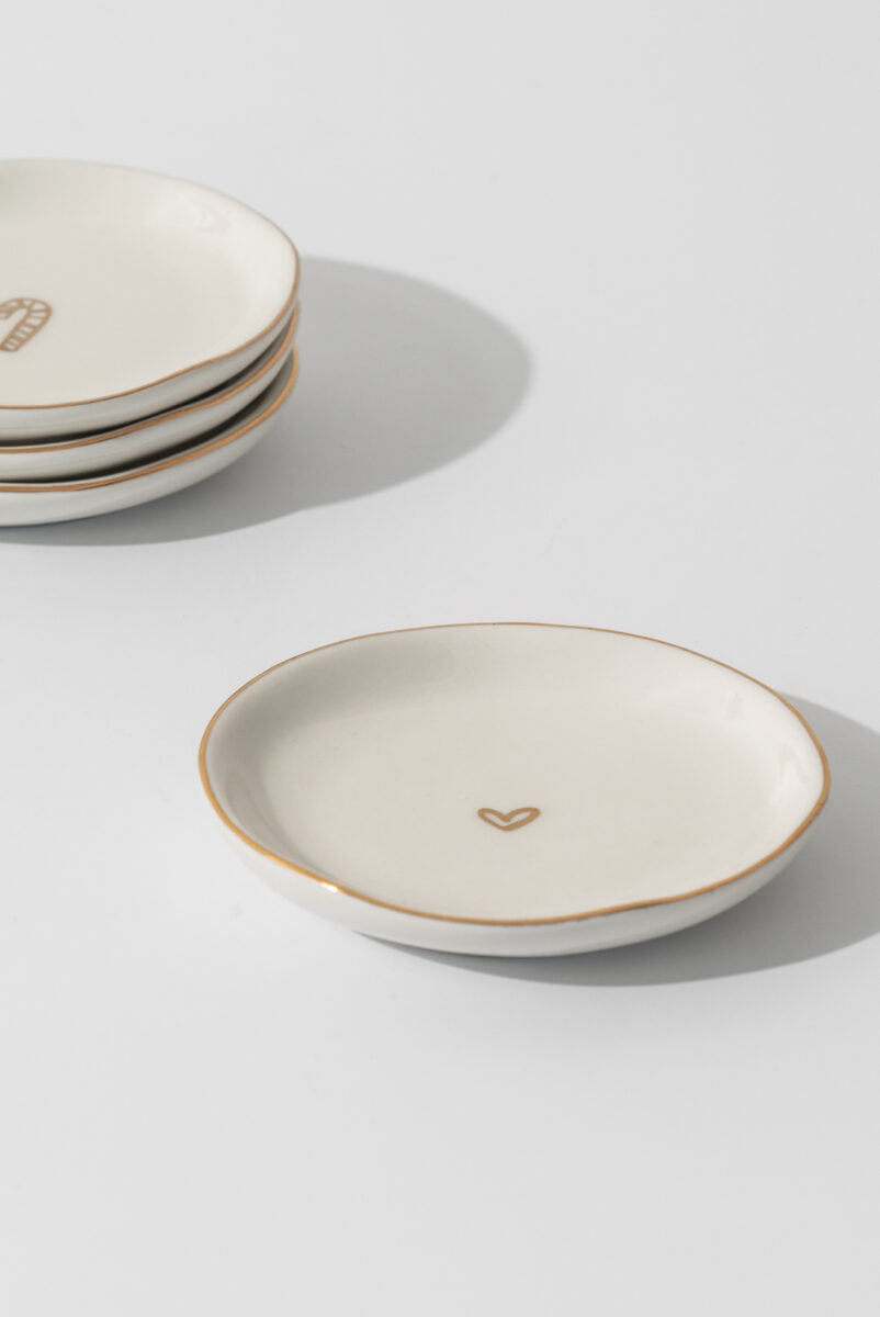 2754 2756 Gold Candy Cane Trinket Dish Gold Heart Trinket Dish Lifestyle Web Size 1