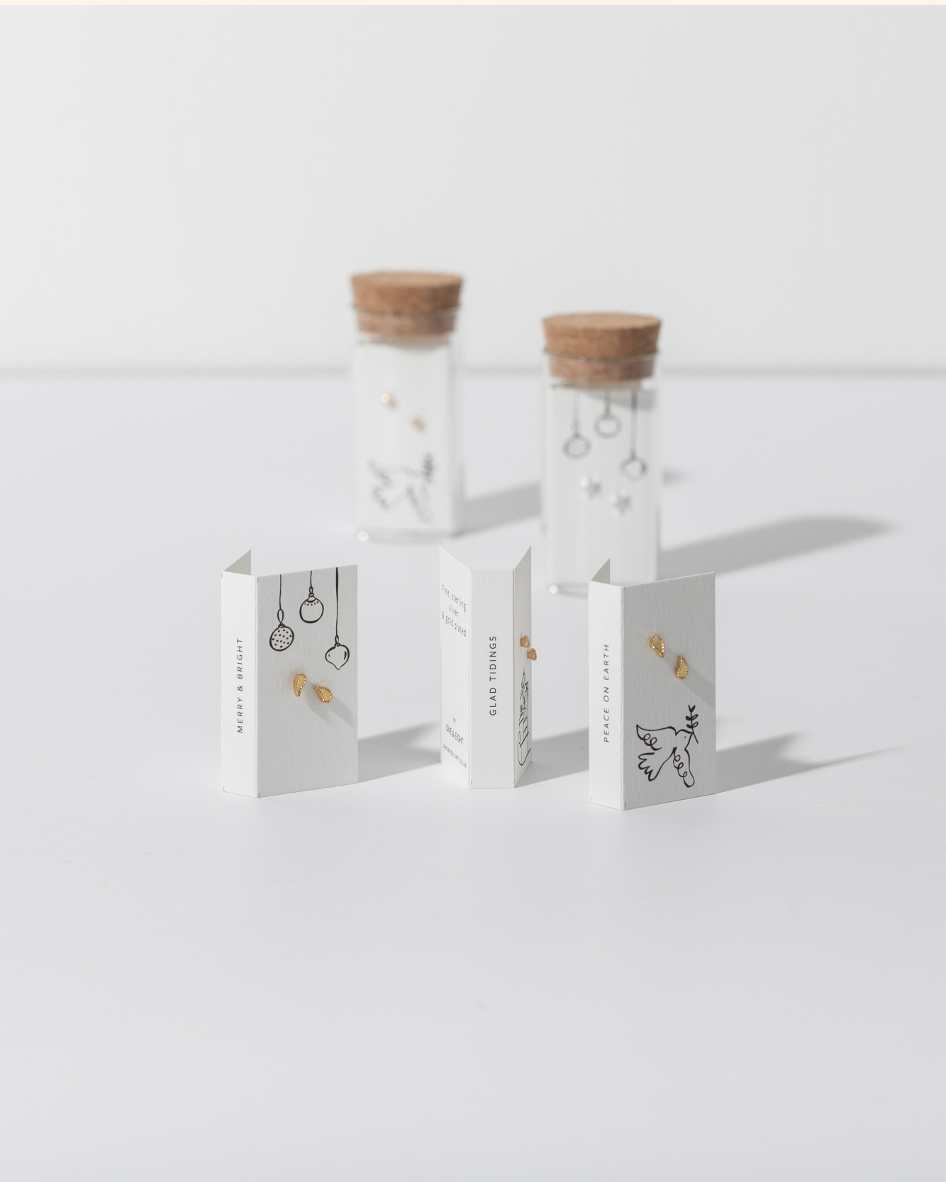 2870 2871 2872 2873 Gold Tiny Astral Silver Tiny Astral Silver Mini Bauble Gold Mini Crystal Festive Studs Lifestyle Web Size 3