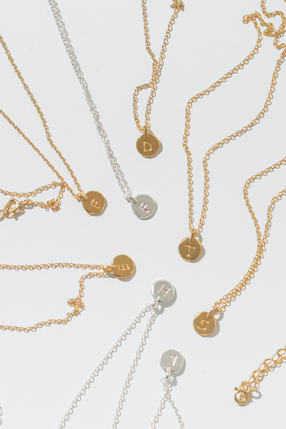 Gold & Silver Initial Necklaces Lifestyle Web Size 1 copy