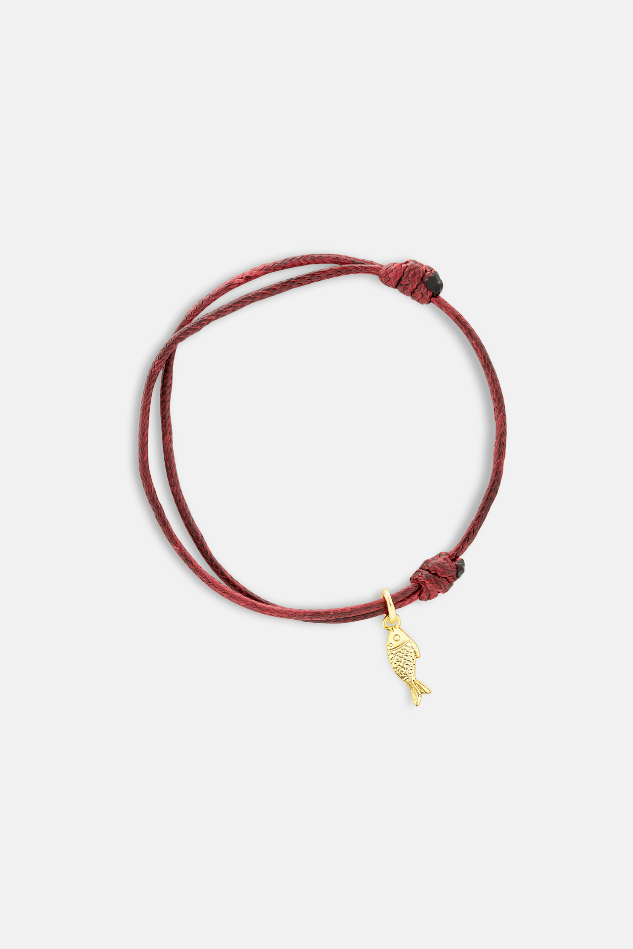 2937 Burgundy Fish Cord Slider Bracelet Product Web Size 1