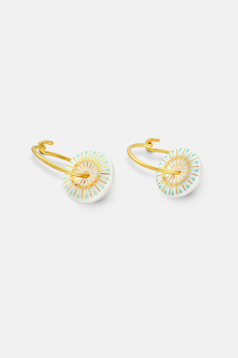 One-and-Eight-SS26-Grey-Ground-Portrait-Images-2878 Porcelain Mint Etta Gold Earrings Product1