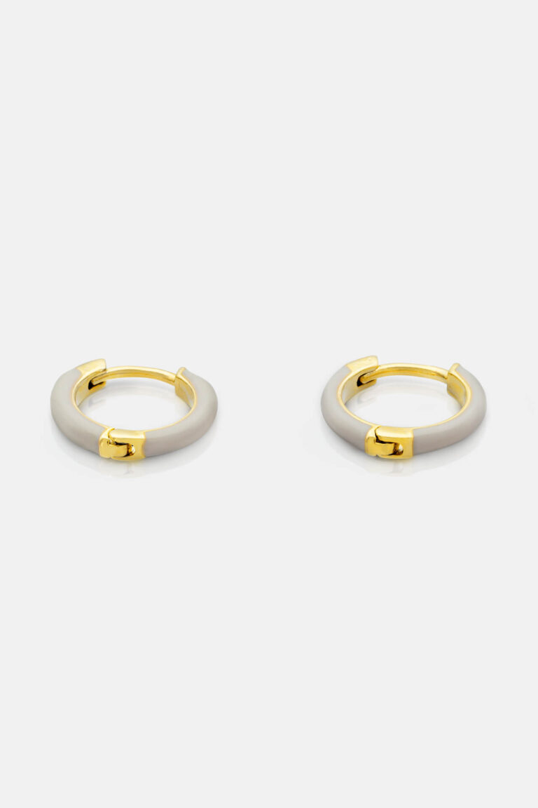 One-and-Eight-SS26-Grey-Ground-Portrait-Images-2946 Grey Enamel Earrings Product1