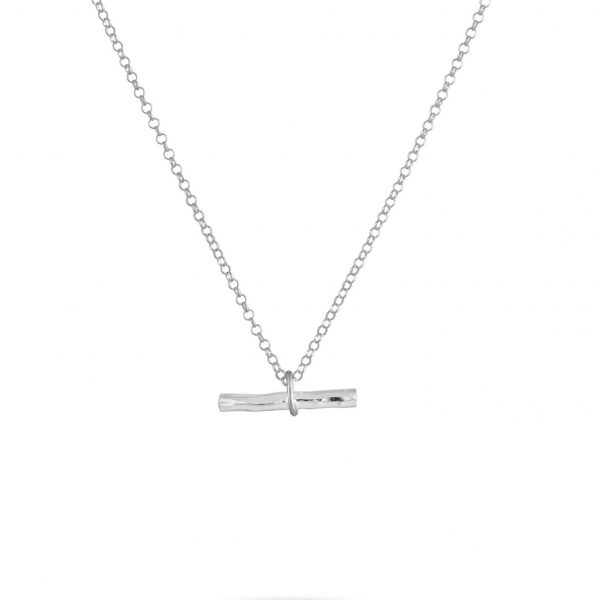 2437 Silver Willow Necklace