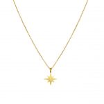 Gold Stella Star Necklace