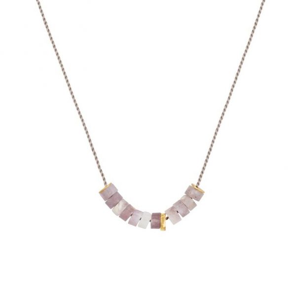 2517 Calming Vibes Lilac Jasper Necklace 1-OneAndEight