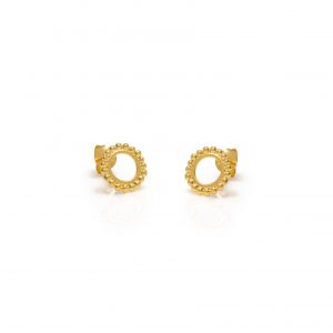 2538 Gold Maxi Meadow Studs Product 2