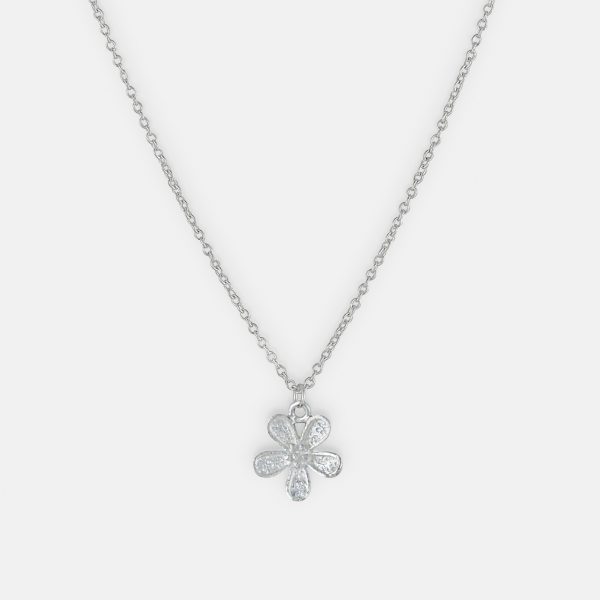 2575 Silver Forget Me Not Necklace Product 1