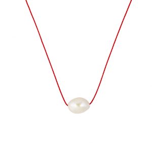 2582 Pearl Red Cord Necklace WebSize 1