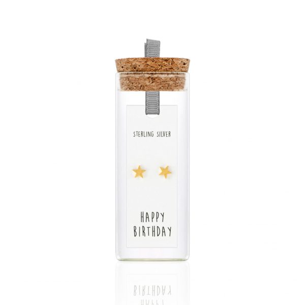 2594 Gold Tiny Astral Studs Happy Birthday Product Bottle