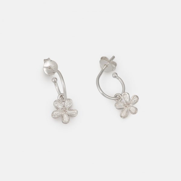 2616 Silver Forget Me Not Earrings Product 1