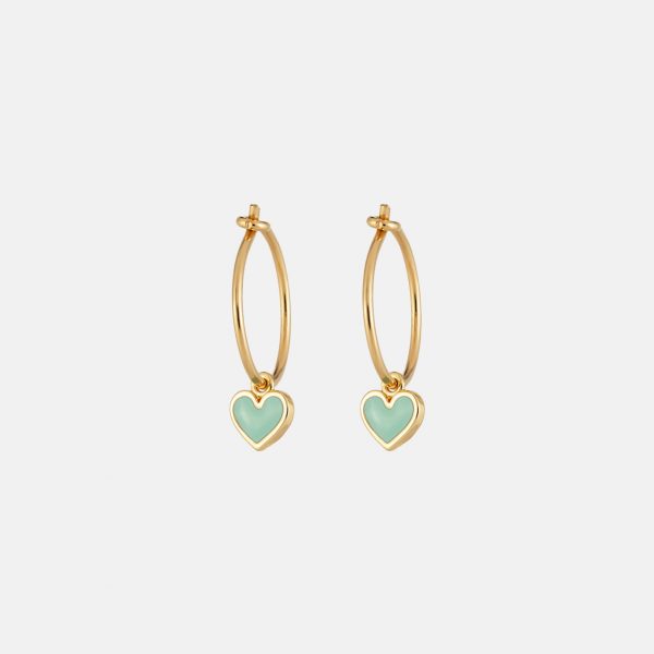 2633 Sage Eve Heart Earrings Product 1