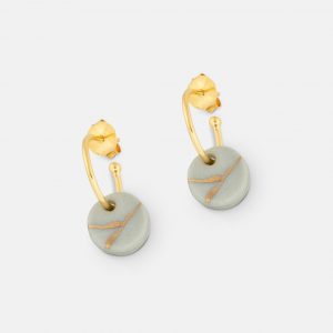 2731 Porcelain Clay Kintsiguri Gold Earrings Product Websize 1