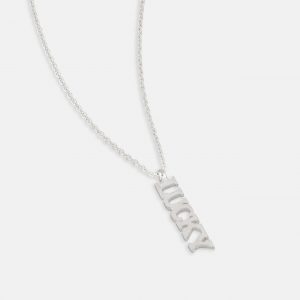 2810 Silver LUCKY Necklace Product Websize 1