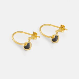 2828 Slate Enamel Heart Earrings Product Web Size 1