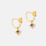 2829 Slate Enamel Star Earrings Product Websize 1
