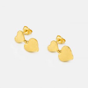 2897 Gold Belle Heart Earrings Product Web Size 1