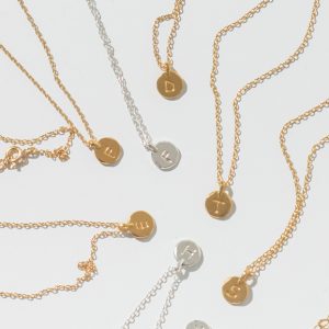 Gold & Silver Initial Necklaces Lifestyle Web Size 1 copy