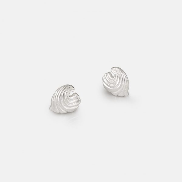 Silver Ripple Studs Product